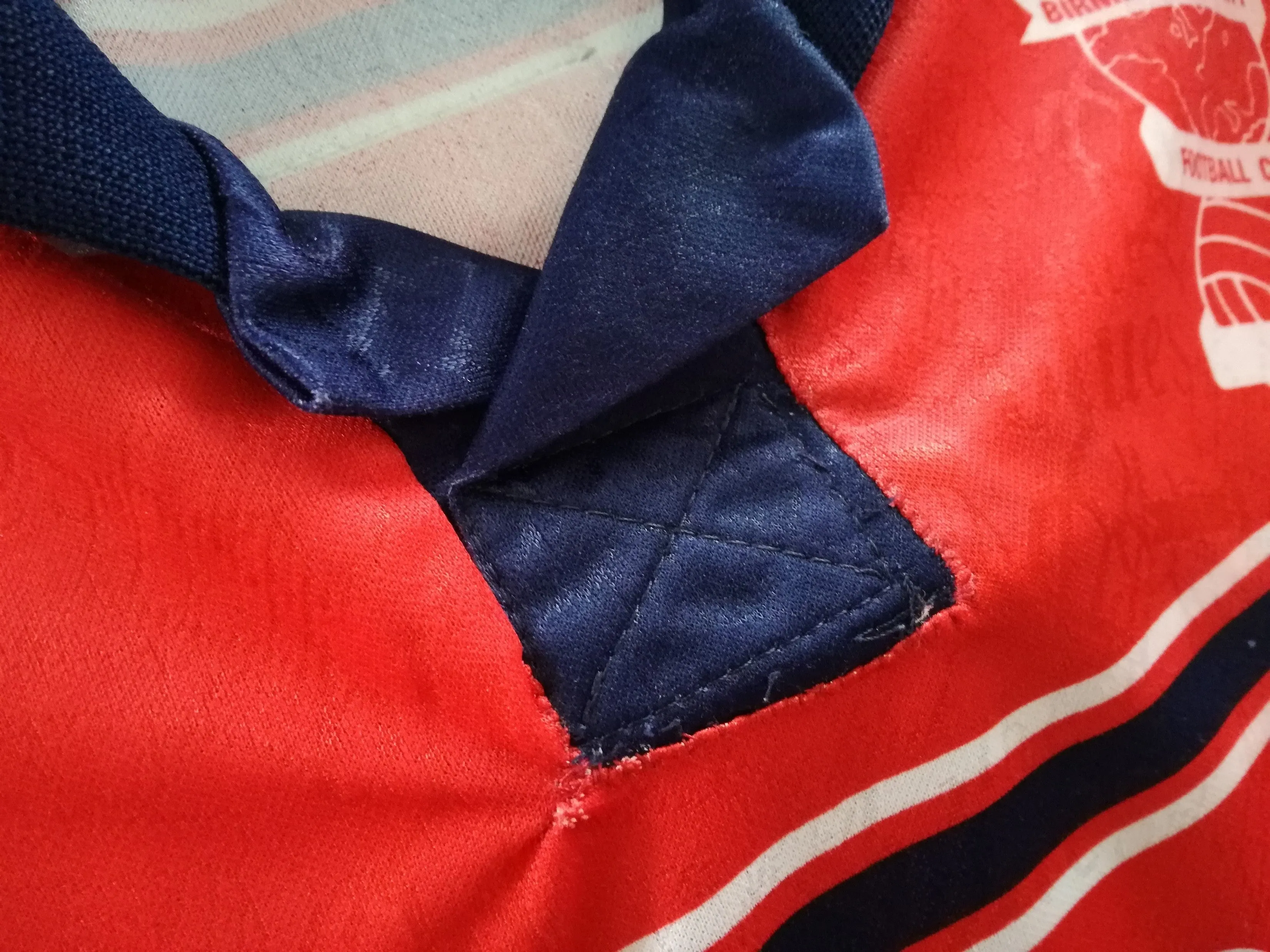 1995/96 Birmingham City Away Player Issue Football Shirt. #4 (XL)