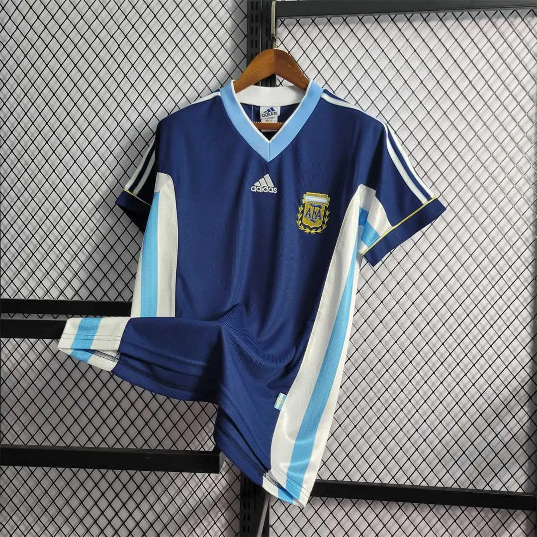 1998 Argentina away Retro Kit