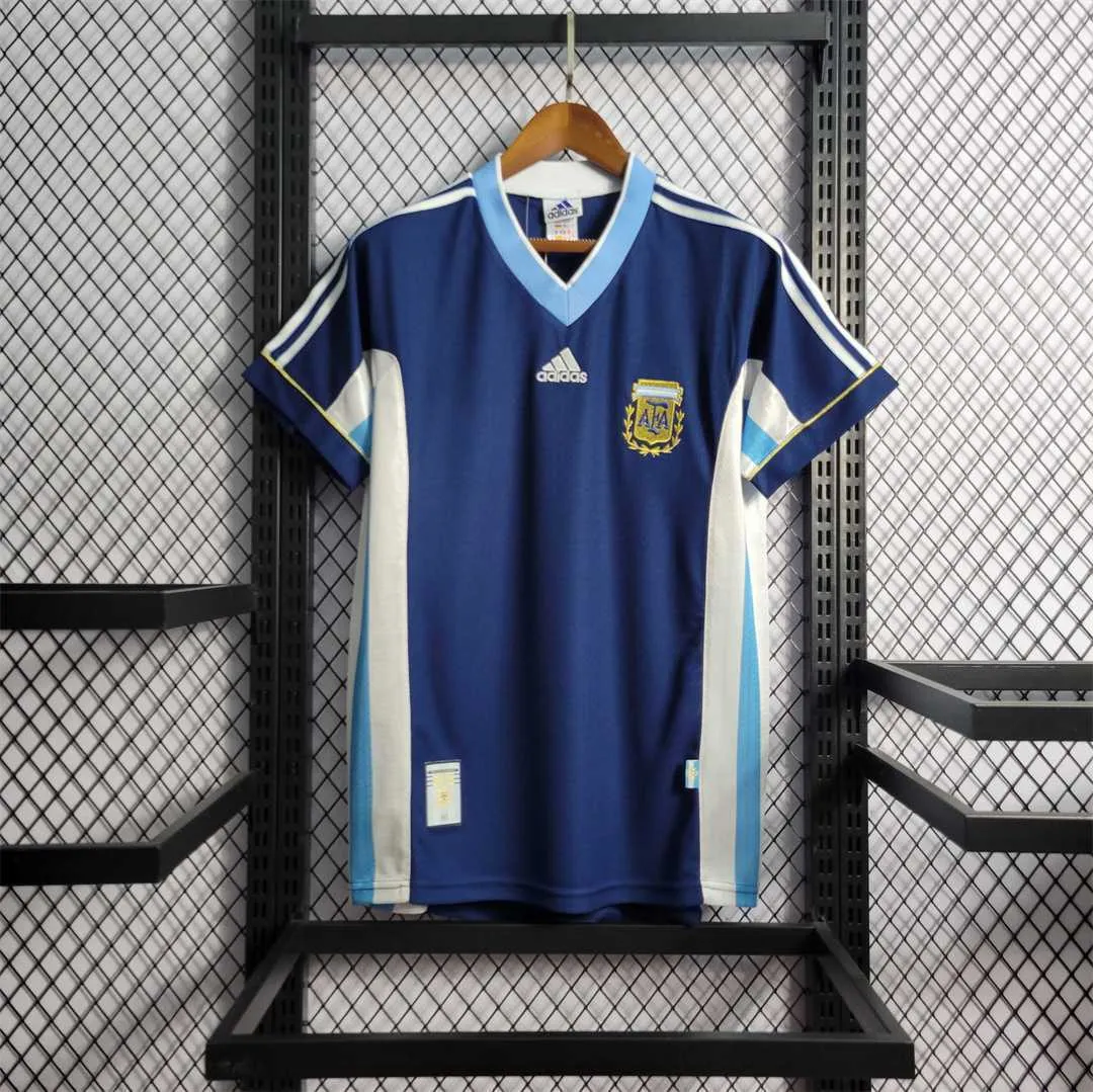 1998 Argentina away Retro Kit
