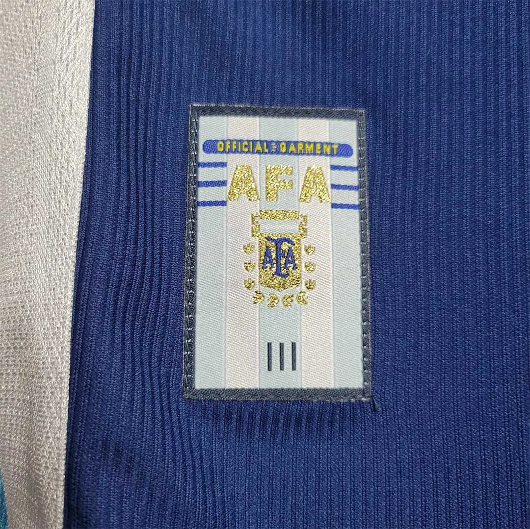 1998 Argentina away Retro Kit
