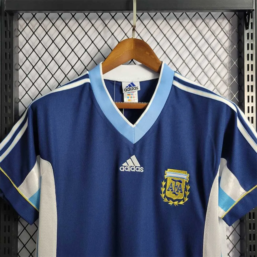 1998 Argentina away Retro Kit