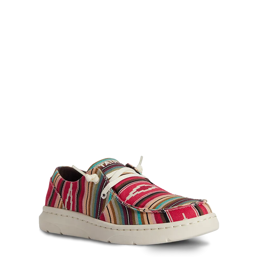 Ariat Ladies Hilo Pastel Serape Lace Up Shoes 10038457