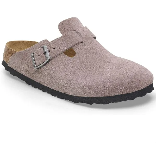 Boston Soft Footbed Suede Leather