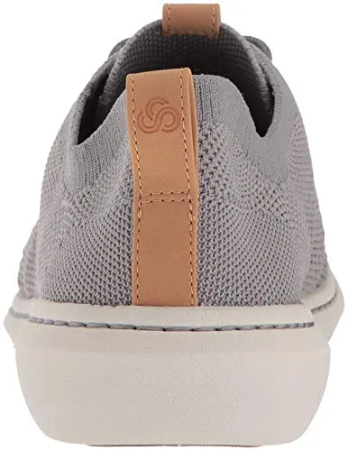 Clarks Men's Step Urban Mix Sneaker, Grey Textile Knit, 10 M US