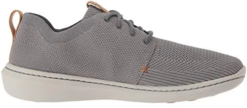 Clarks Men's Step Urban Mix Sneaker, Grey Textile Knit, 10 M US