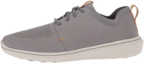 Clarks Men's Step Urban Mix Sneaker, Grey Textile Knit, 10 M US