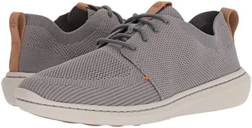 Clarks Men's Step Urban Mix Sneaker, Grey Textile Knit, 10 M US
