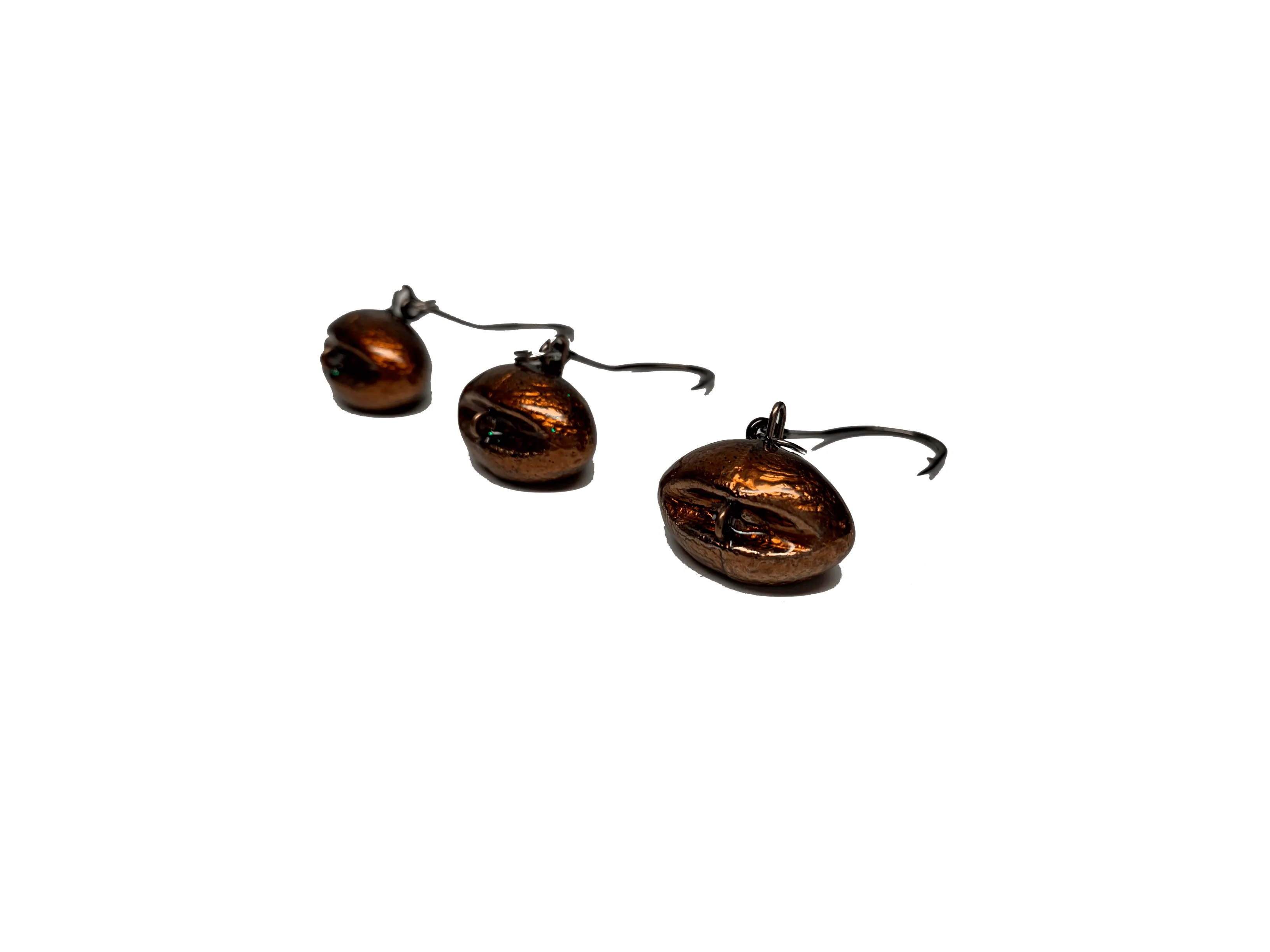 Copper Flakes | Sheepshead Jigs with Split Rings