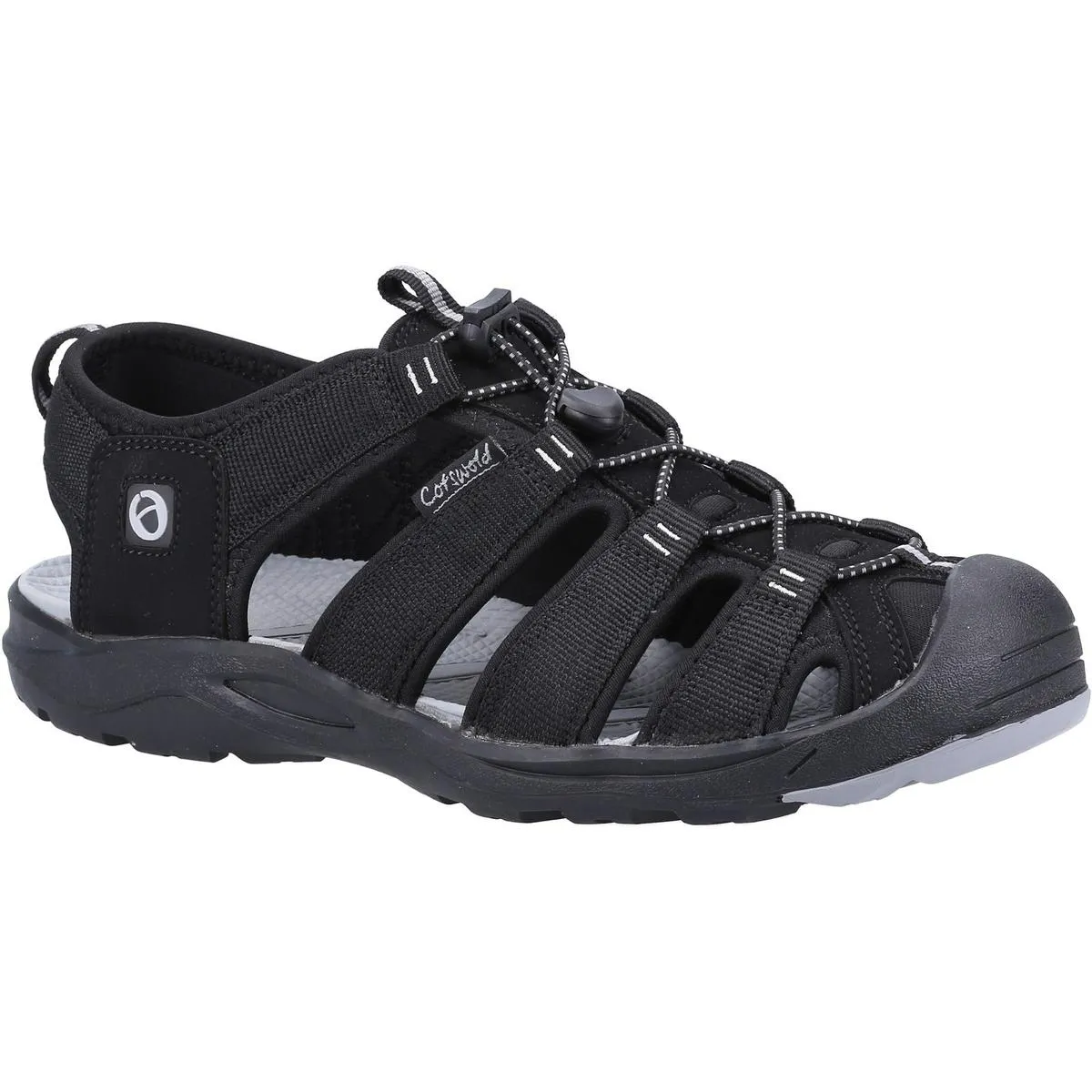 Cotswold Marshfield Recycled Sandal Black