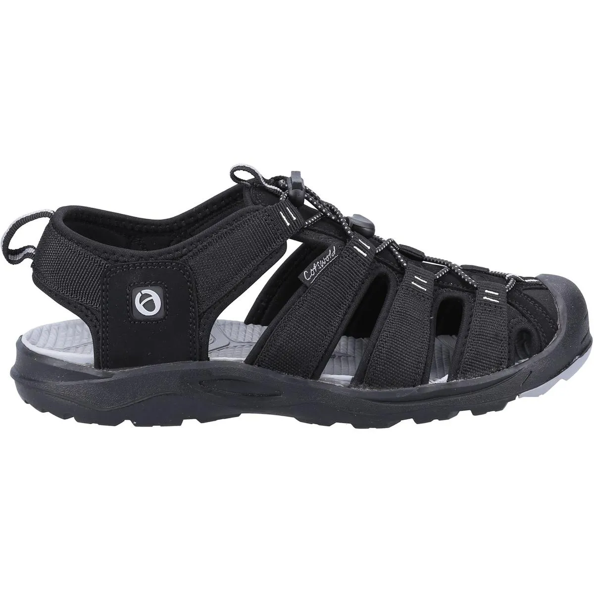 Cotswold Marshfield Recycled Sandal Black
