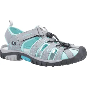 Cotswold Sandhurst Touch Fastening Sandal Grey/Aqua