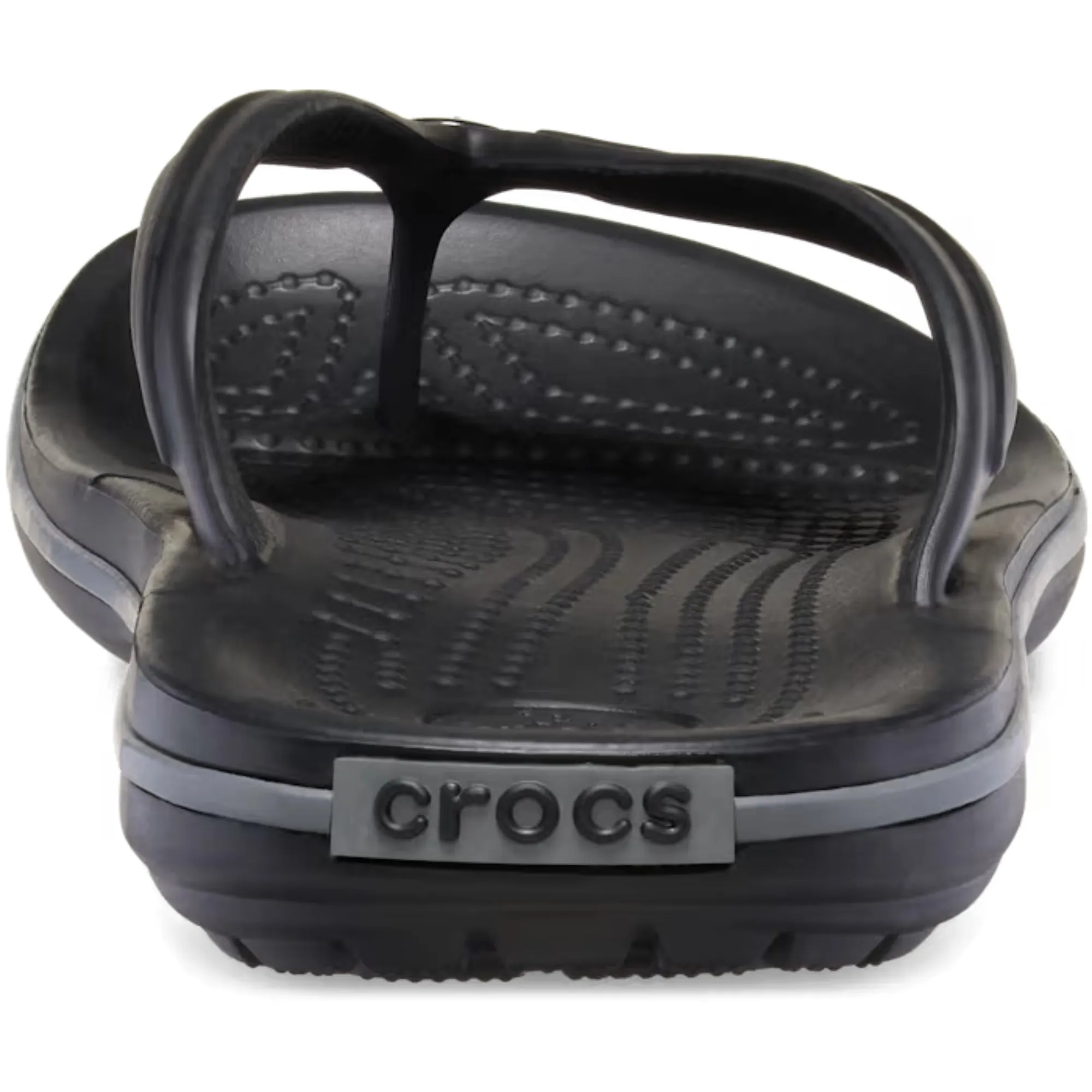 Crocs Crocband™ Flip In Black/Slate Grey