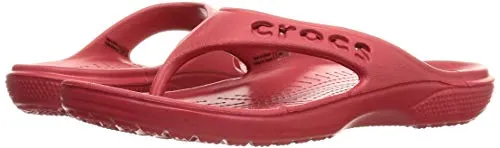 Crocs Unisex Adult Baya Flip Red Slipper-M10W12 (11999-6EN)