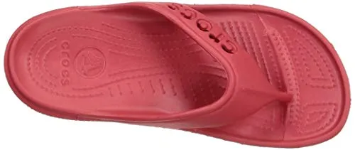 Crocs Unisex Adult Baya Flip Red Slipper-M10W12 (11999-6EN)
