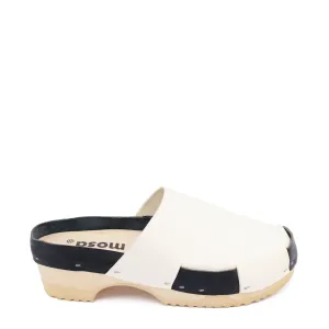 DONAU CLOG DUO   white / navy