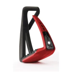 Free Jump black and red Soft Up Lite stirrups