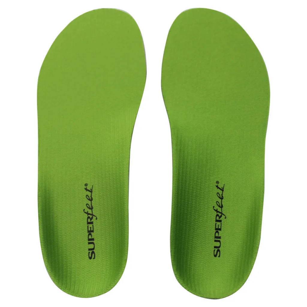 Green Textile Unisex Insoles