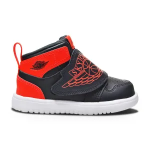 Infants Nike Sky Jordan 1 (TD) - BQ7196 060 - Black Infrared 23 White