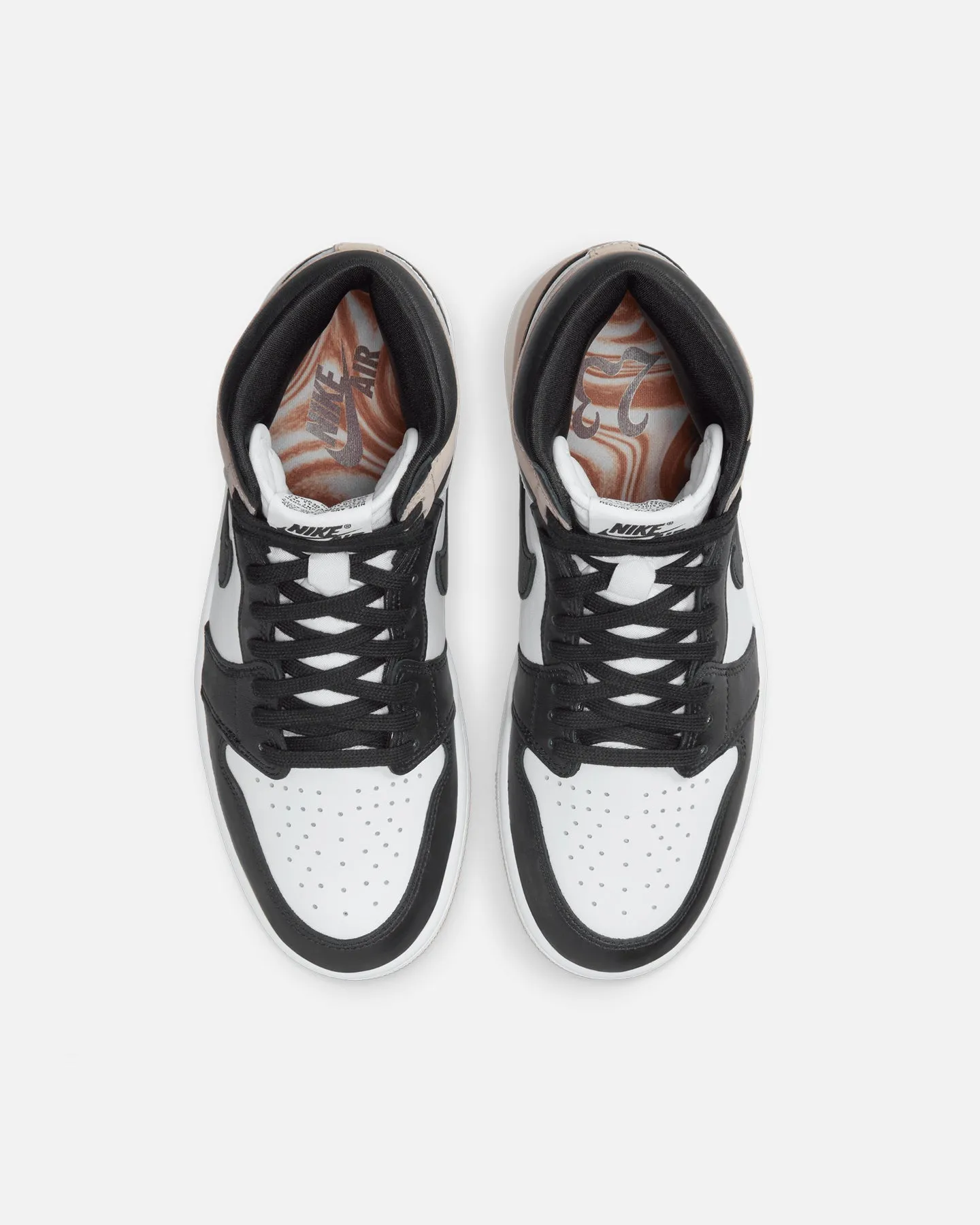 Jordan Women's Air Jordan Retro High OG "Latte" Black/Legend MD Brown