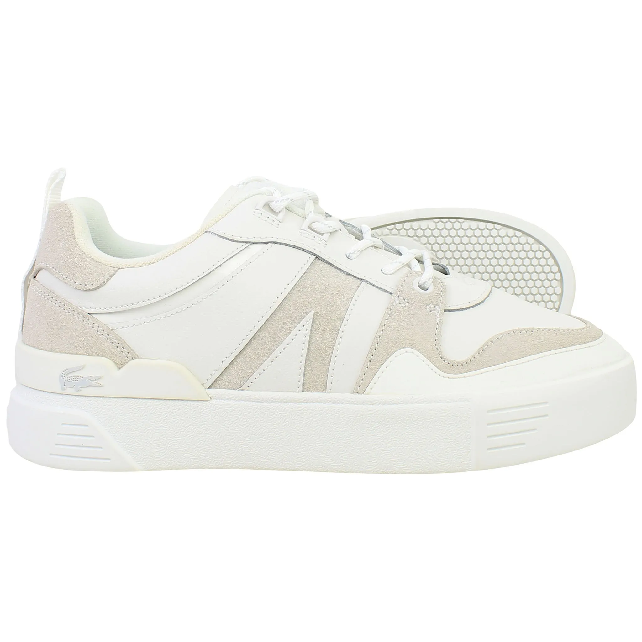 Lacoste L002 0722 1 CFA Womens White Trainers