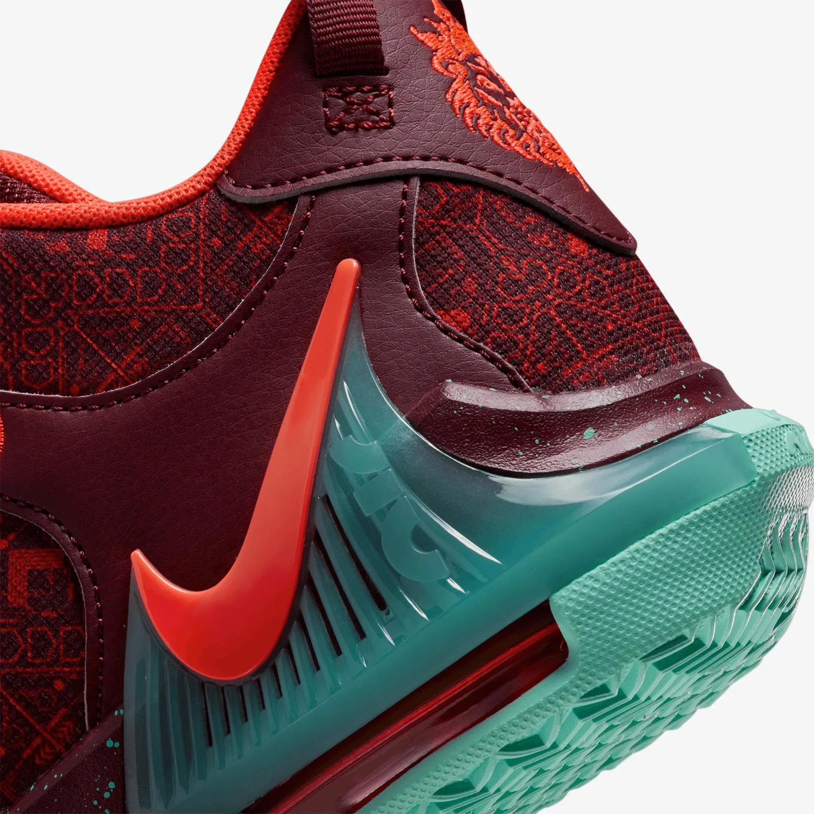 LeBron Witness 7 (GS) - Team Red/Jade
