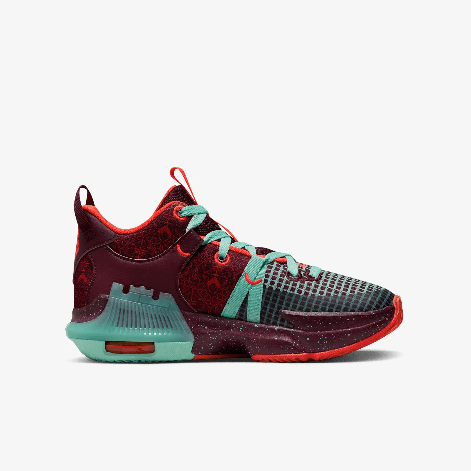 LeBron Witness 7 (GS) - Team Red/Jade