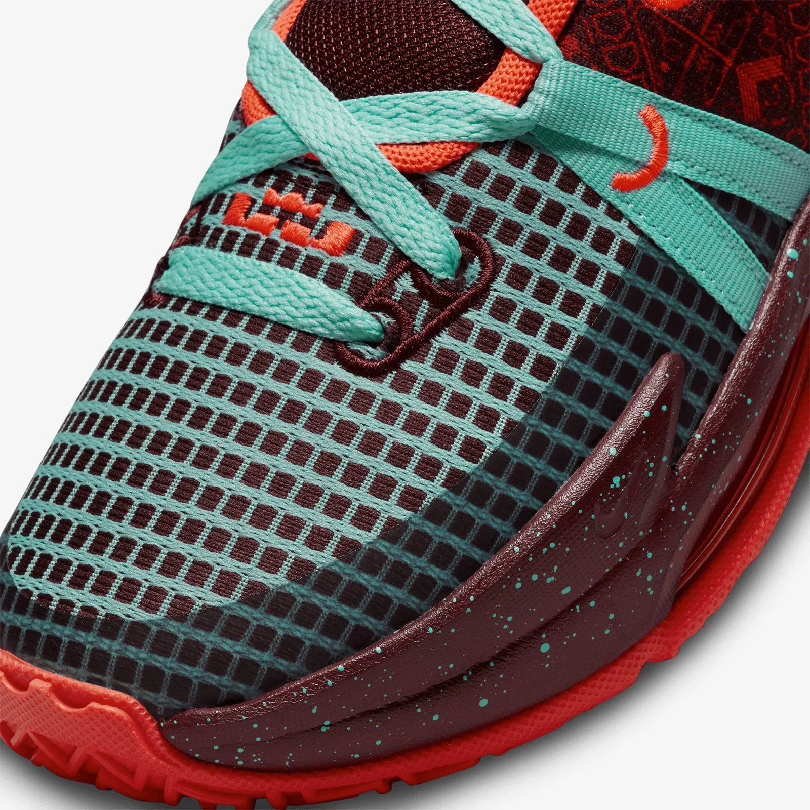 LeBron Witness 7 (GS) - Team Red/Jade
