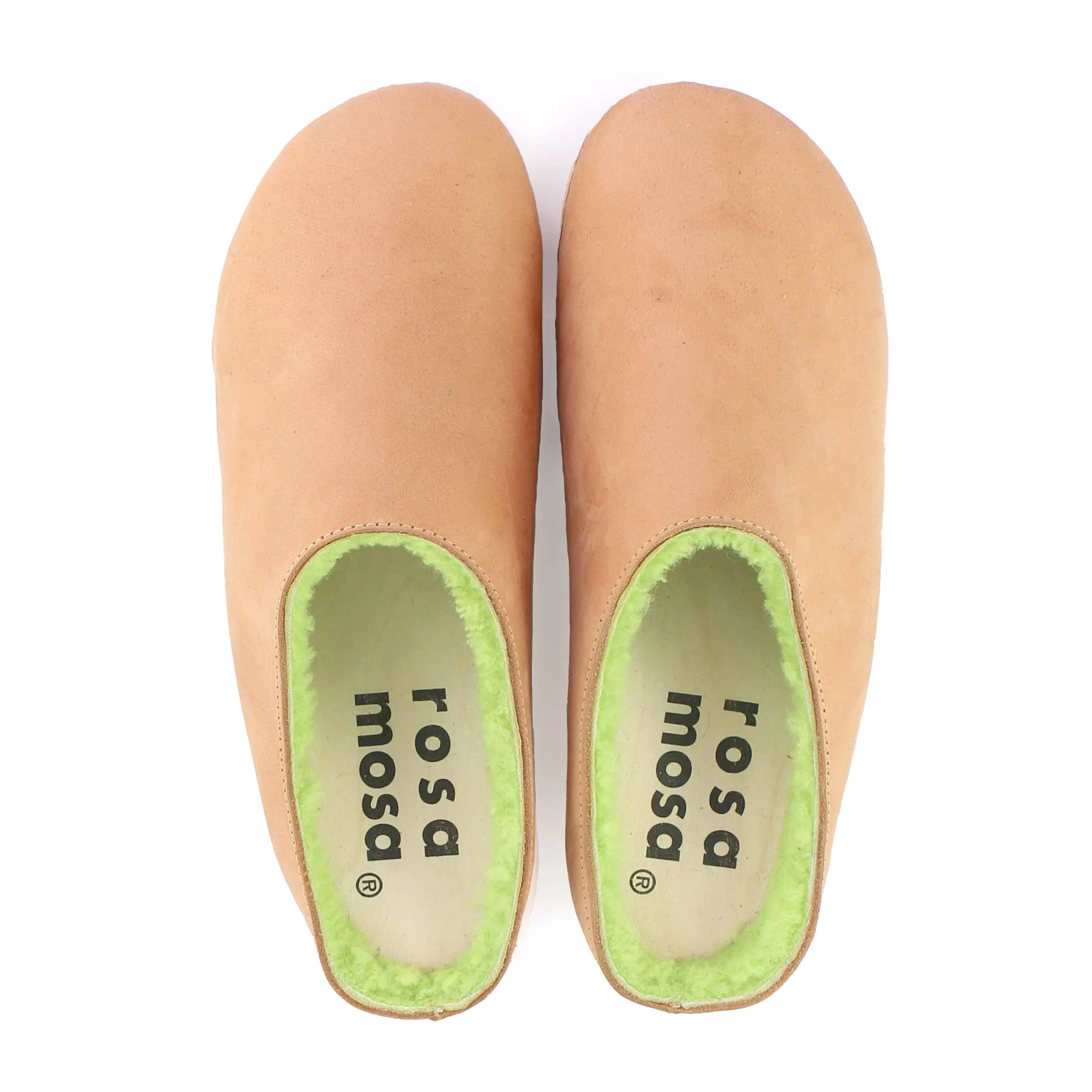 LEO Shearling   Camel Lime