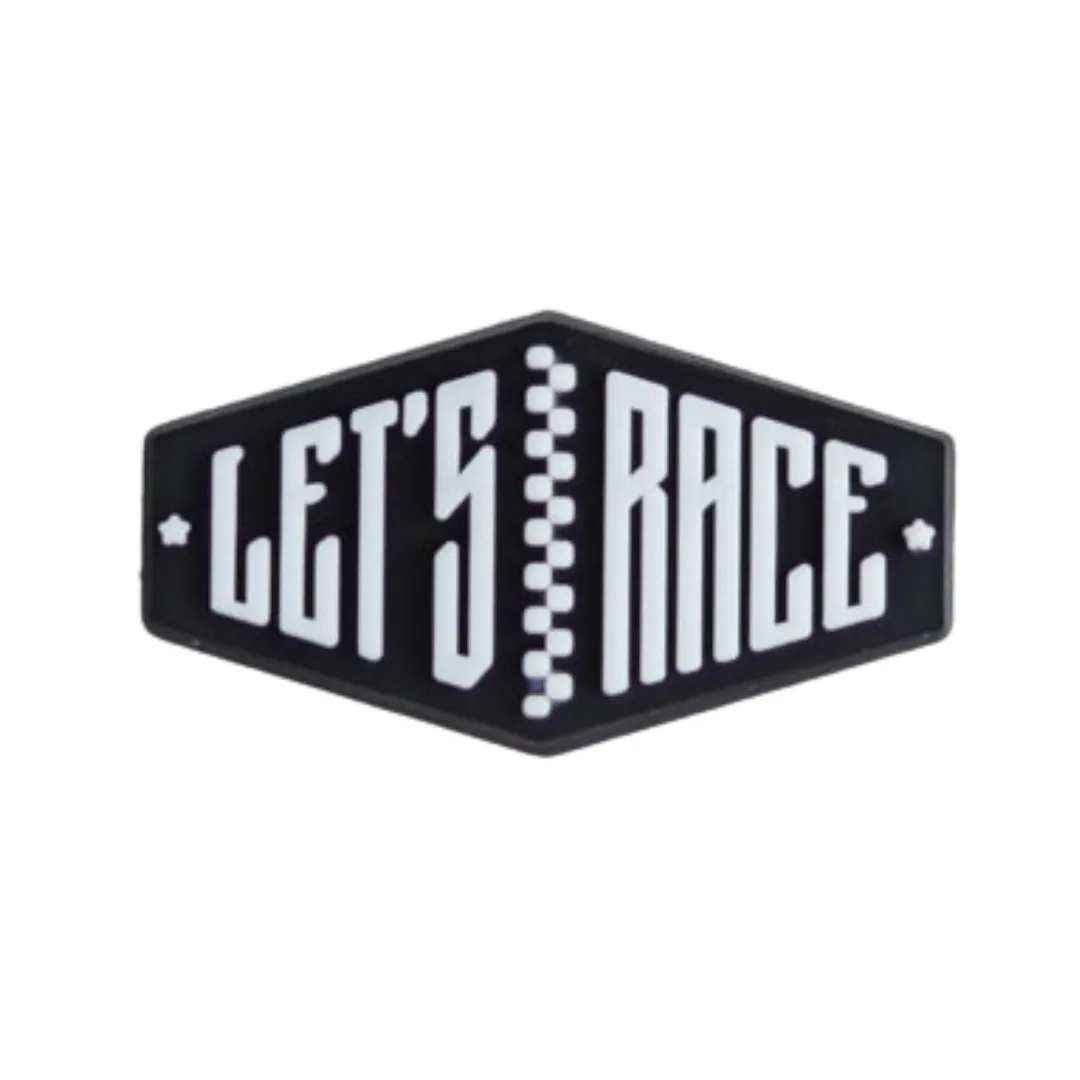 Let's Race Croc Charm