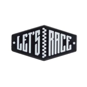 Let's Race Croc Charm