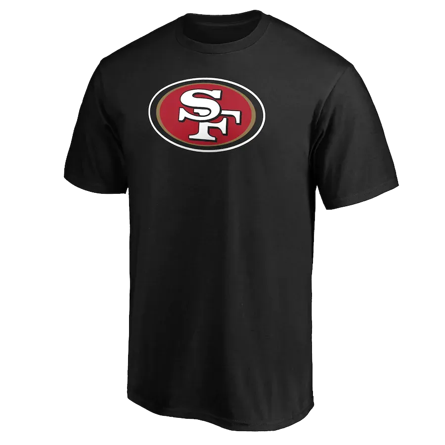 Men's 49ers Cotton Primary Logo Short Sleeve