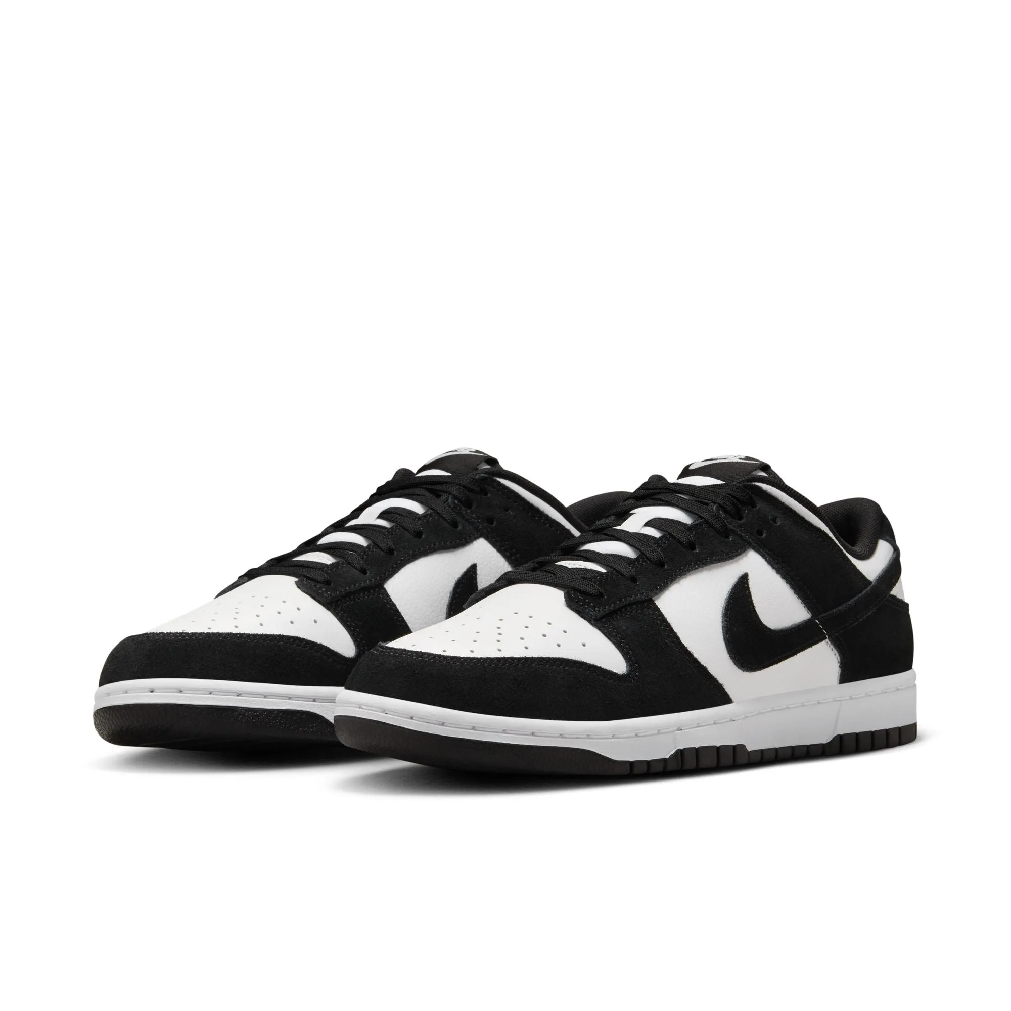 Men's Nike Dunk Low Retro Suede Panda