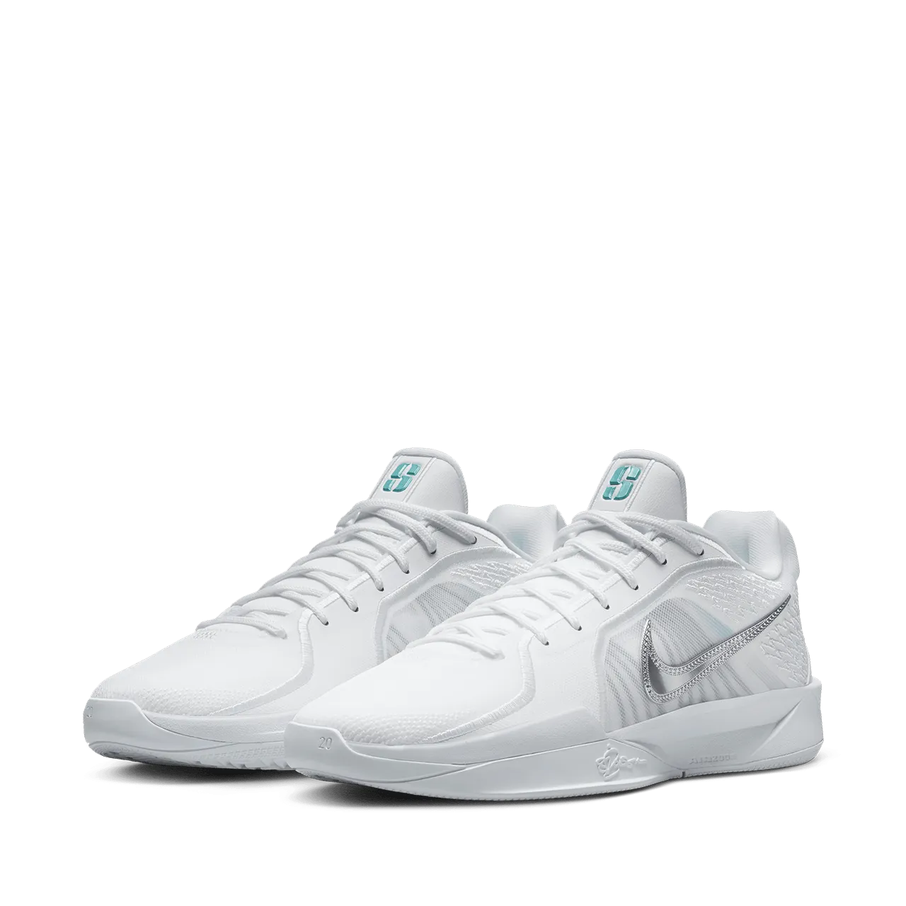 Nike Sabrina 2 EP 'White and Metallic Silver'