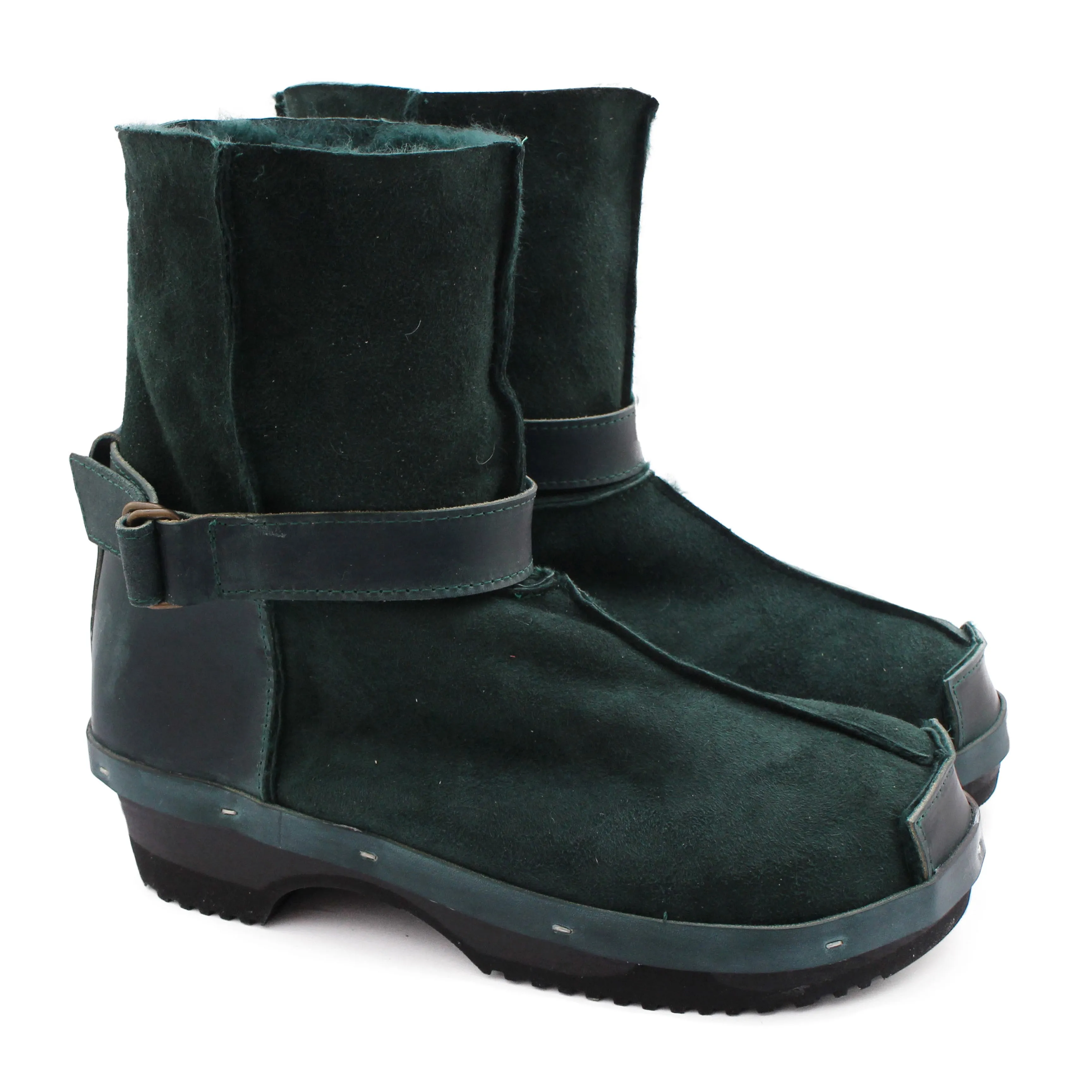 OLGA BOOTS emerald black sole