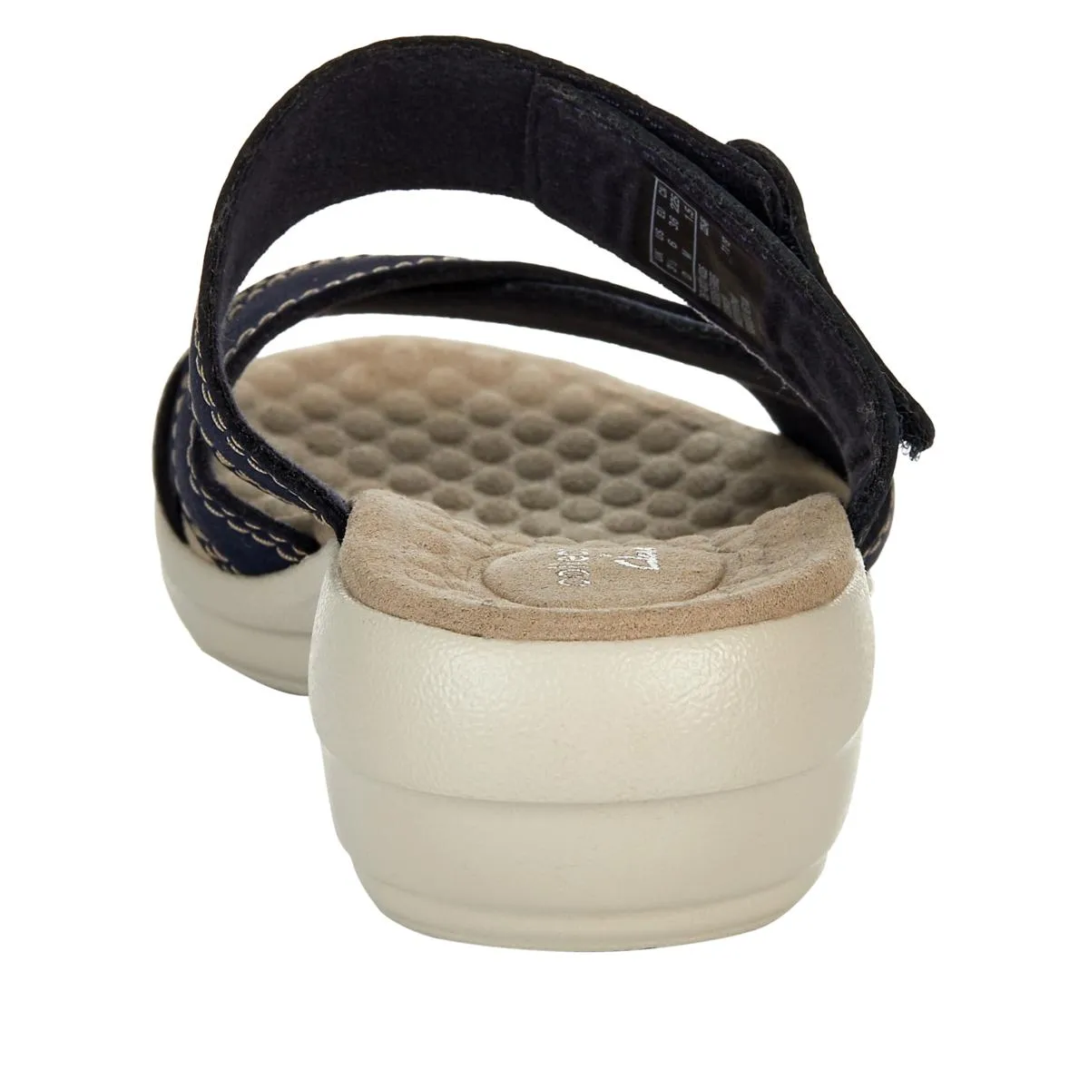 "AS IS" Clarks Collection Alexis Art Leather Sporty Sandal