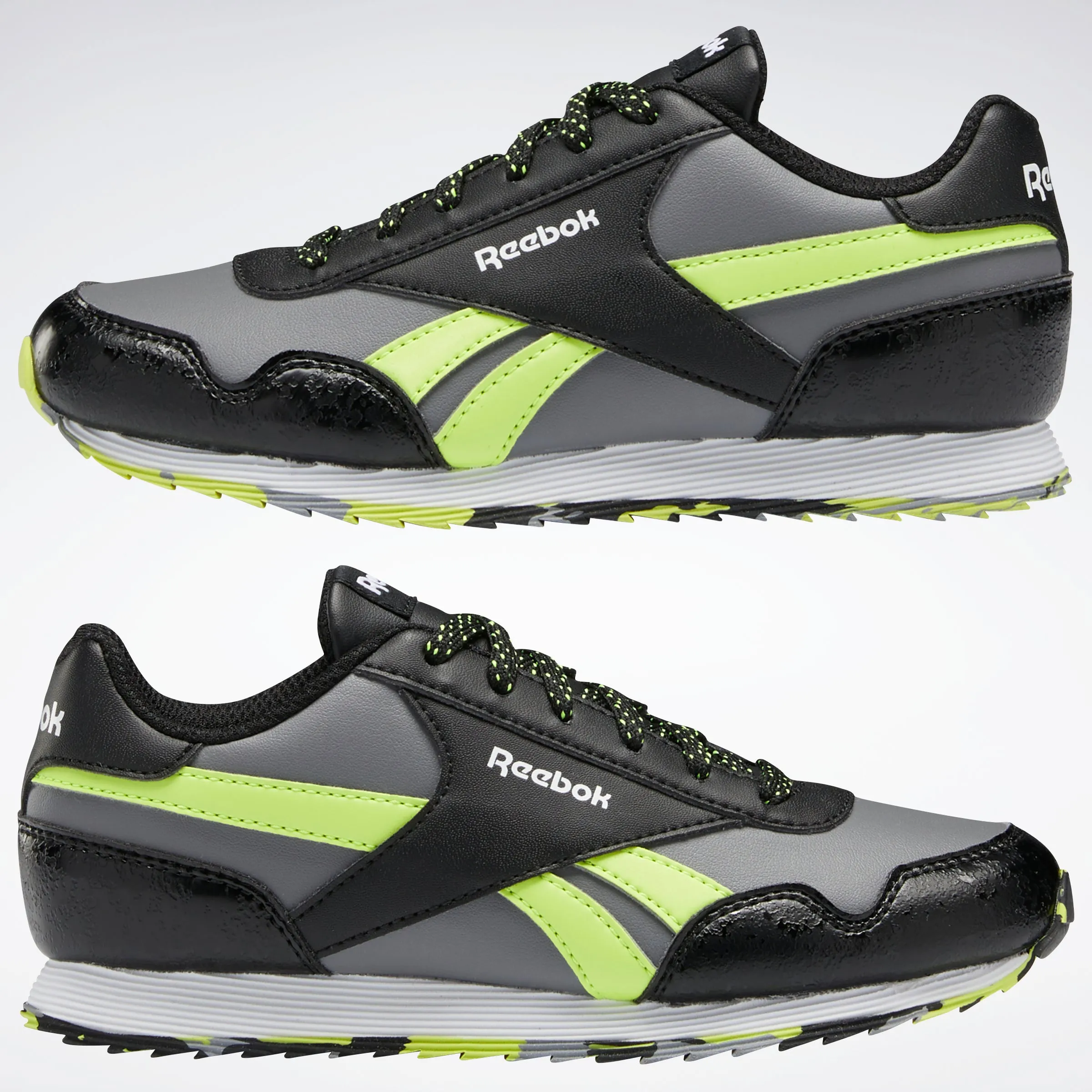 Reebok Footwear Kids Reebok Royal Classic Jogger 3 Shoes Child Cblack/Pugry5/Aciyel