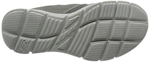 Skechers Sport Men's Equalizer Persistent Slip-On Sneaker, Gray, 9.5 M US