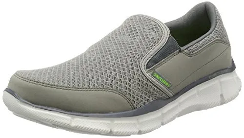 Skechers Sport Men's Equalizer Persistent Slip-On Sneaker, Gray, 9.5 M US