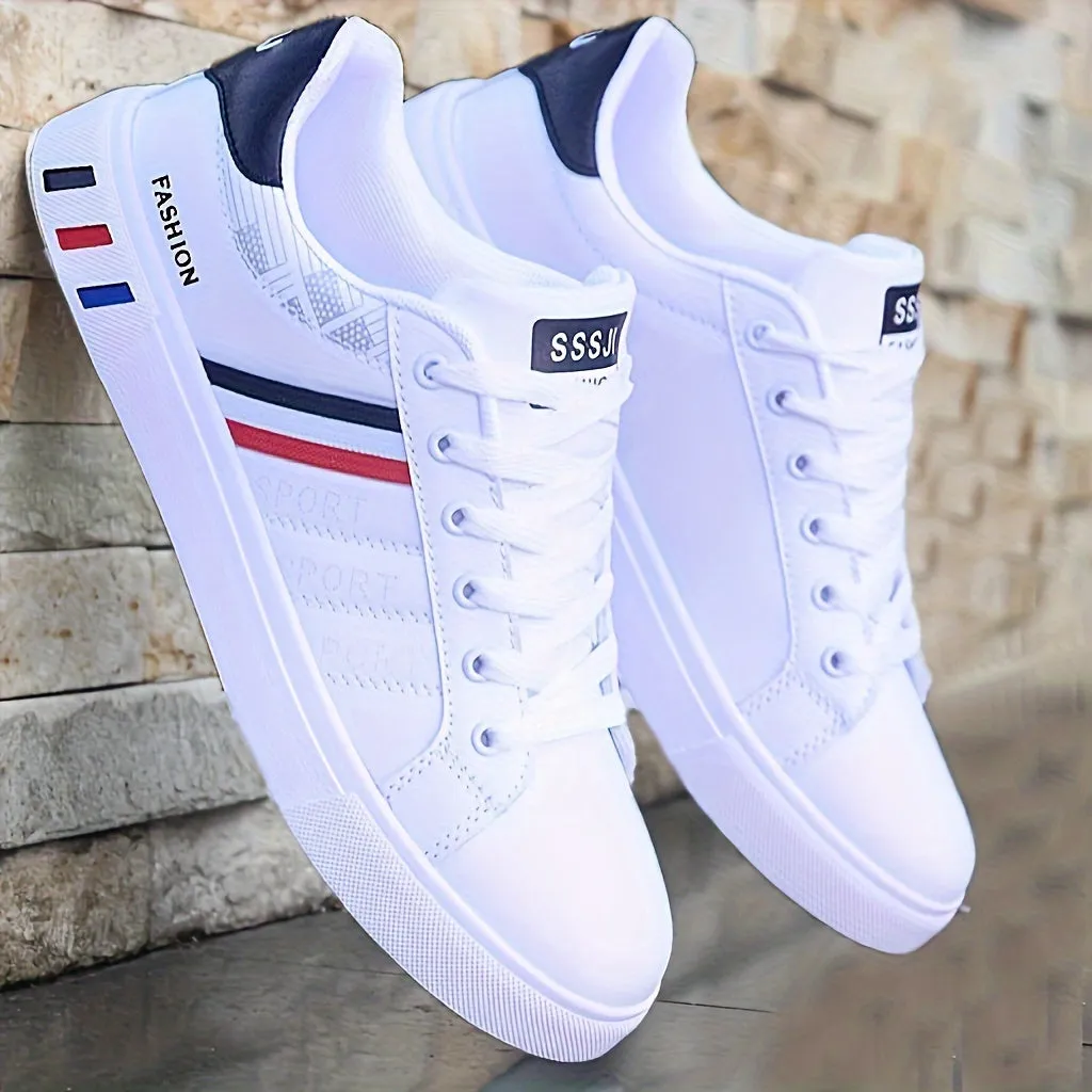 Stylish Comfort Shoes - Women's Casual Flat Sneakers for Everyday Wear - Durable, Sporty, and Fashionable Footwear with Breathable Design