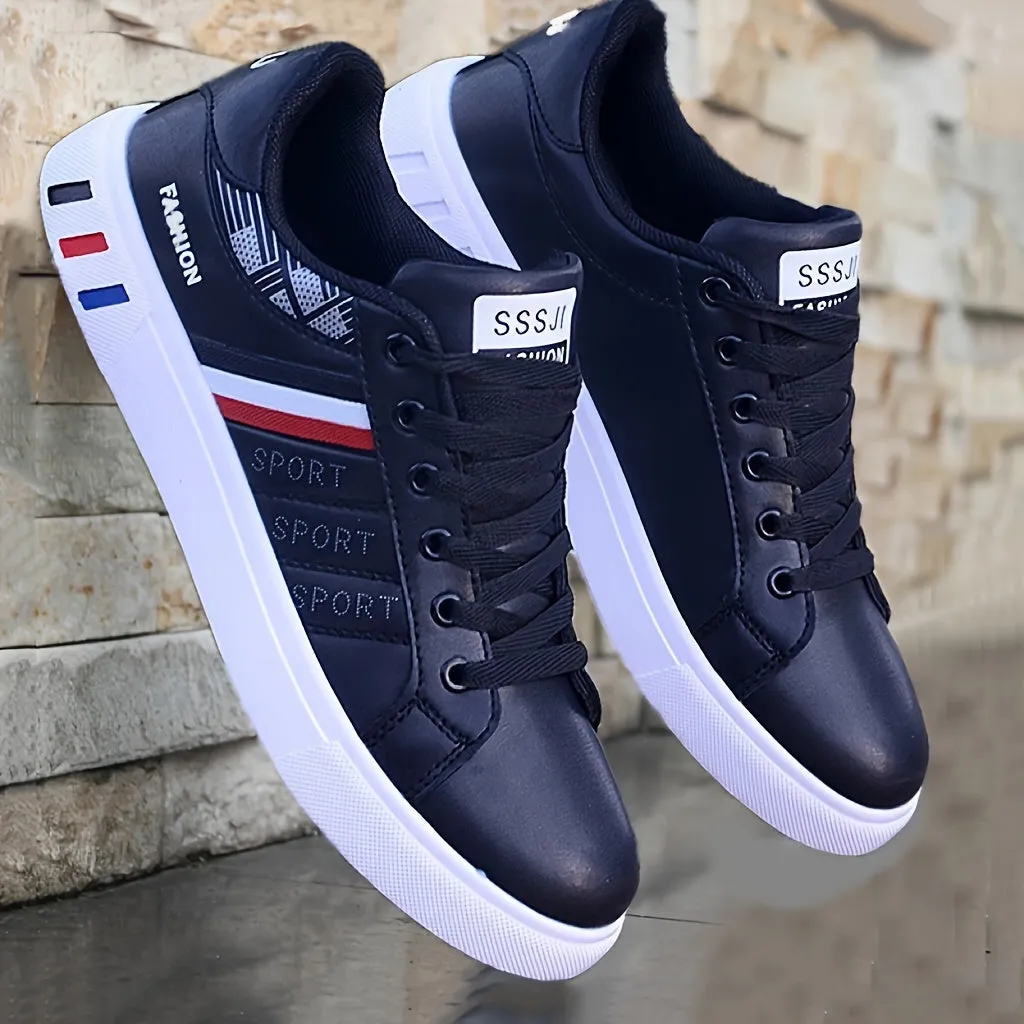 Stylish Comfort Shoes - Women's Casual Flat Sneakers for Everyday Wear - Durable, Sporty, and Fashionable Footwear with Breathable Design