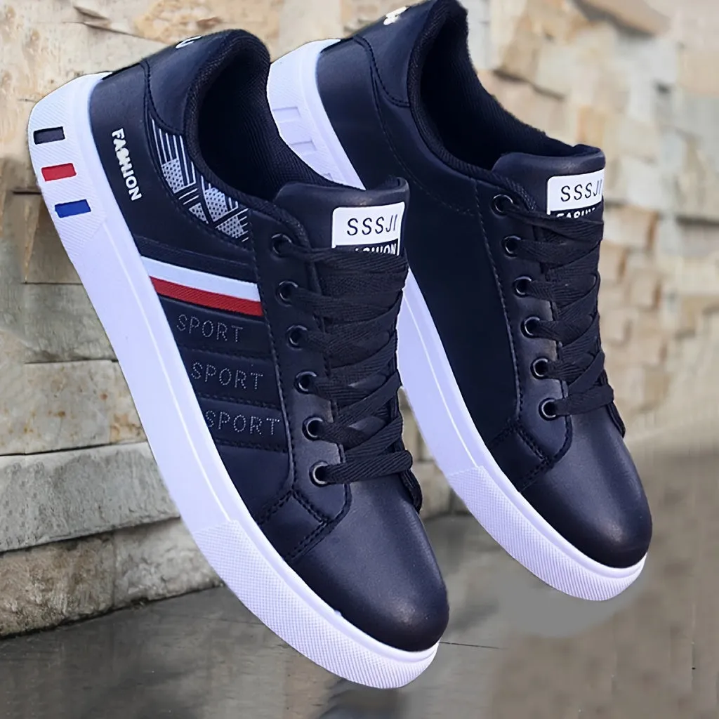 Stylish Comfort Shoes - Women's Casual Flat Sneakers for Everyday Wear - Durable, Sporty, and Fashionable Footwear with Breathable Design
