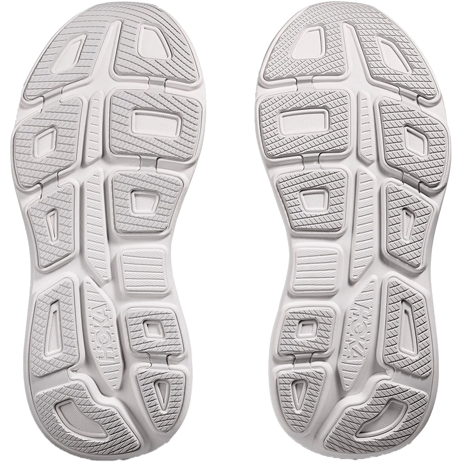 Women's Hoka Bondi 9 Cosmic Grey/White Mesh