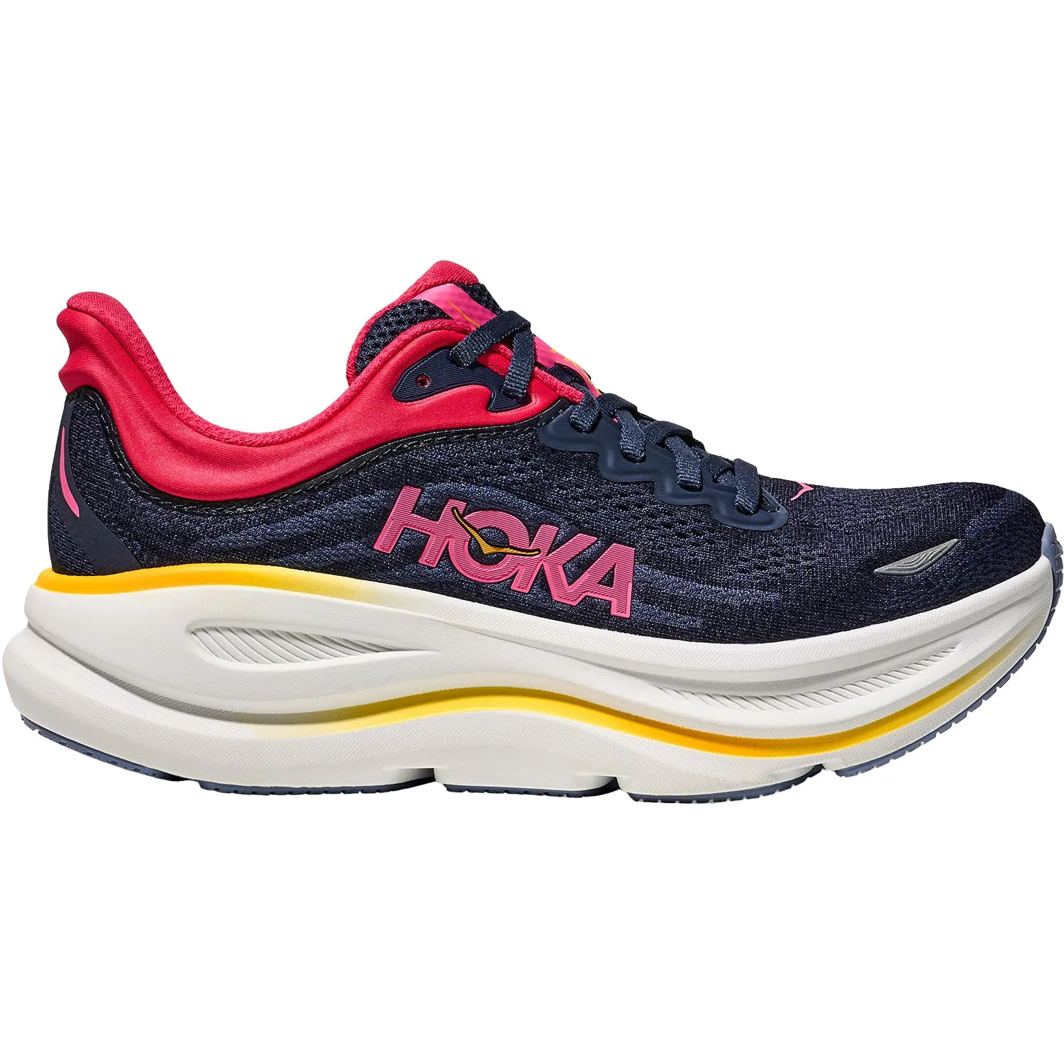 Women's Hoka Bondi 9 Varsity Navy/Nautical Dusk Mesh